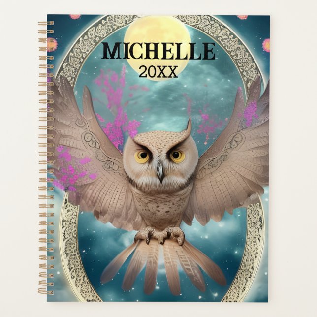 Agenda Snowy Owl Planner (Anverso)
