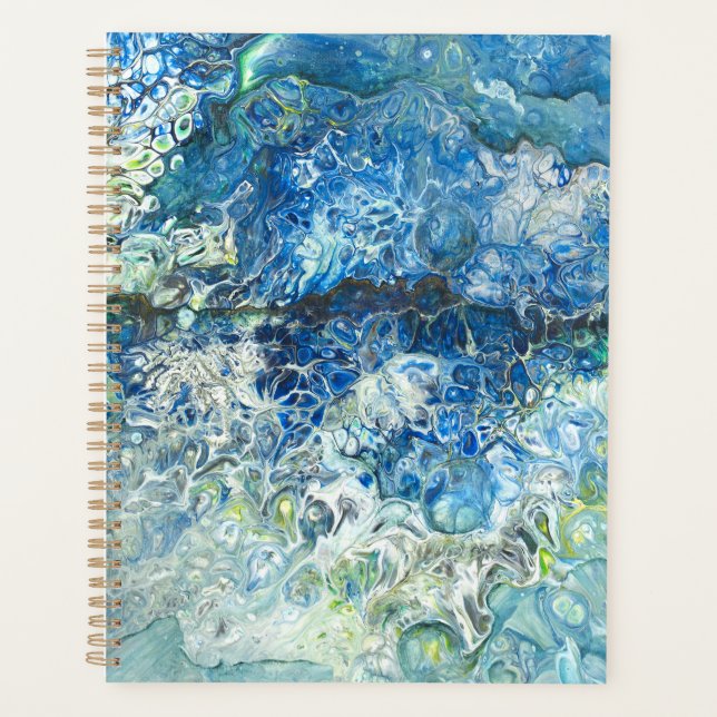 Agenda Sobre La Montaña Sobre El Planner Del Mar (Anverso)