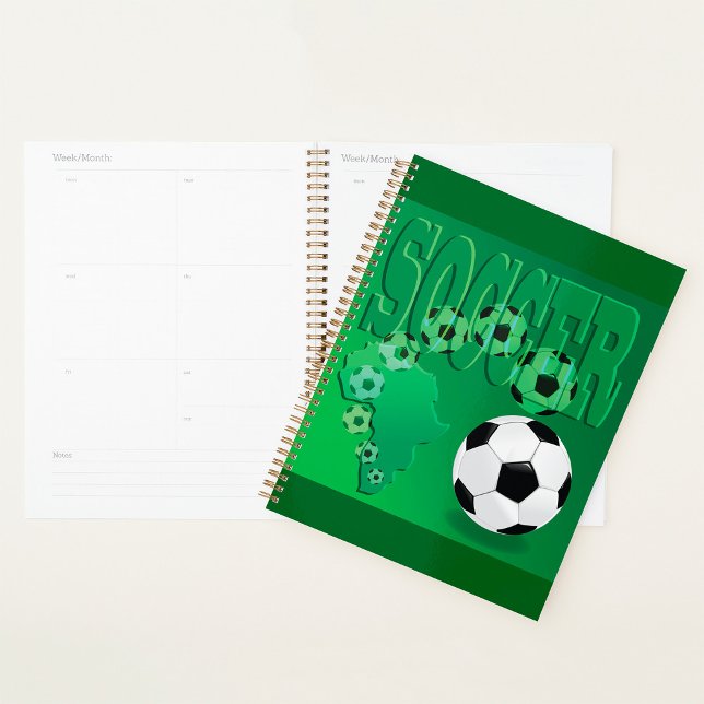 Agenda Soccer Africa Bold Green Football (Subido por el creador)