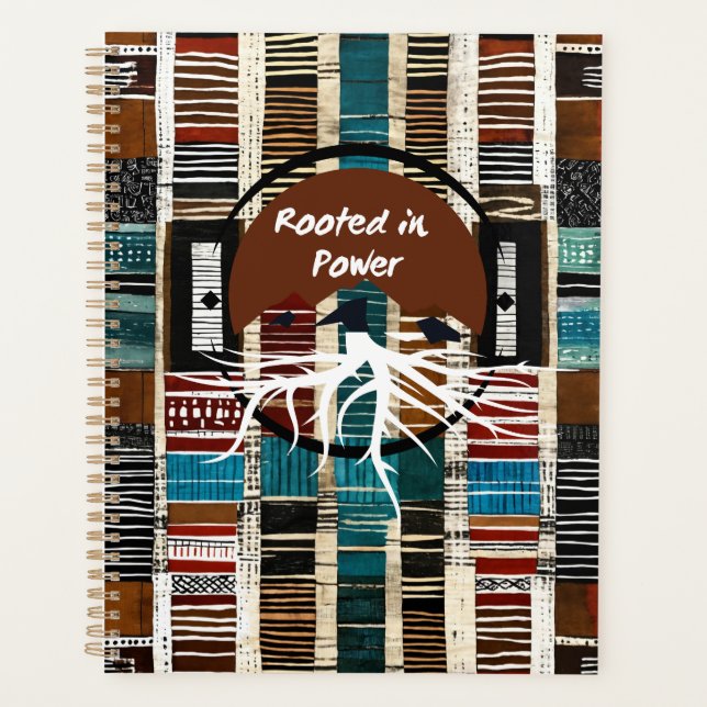 Agenda Sofisticada isla caribeña africana de lujo (Anverso)