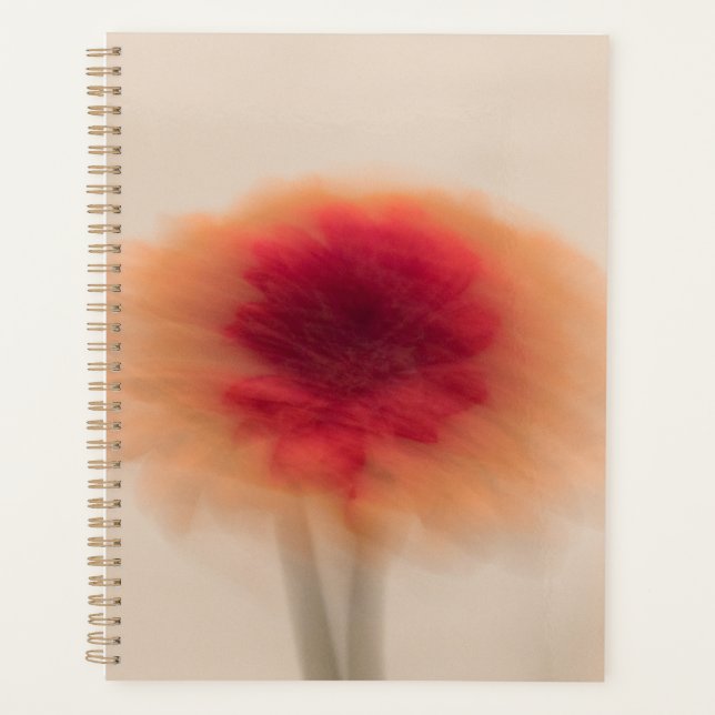Agenda Soft Abstract Floral Planner (Anverso)