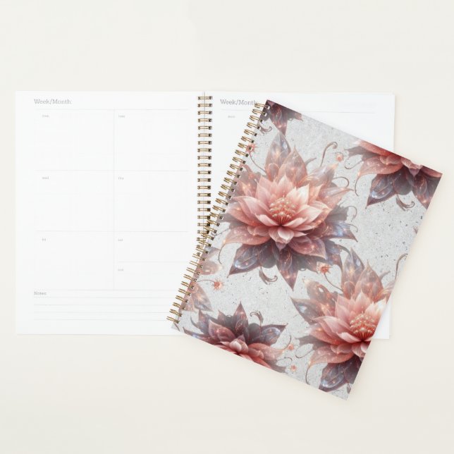 Agenda Soft Pastel Floral Planner–Elegant Daily Organizer (Demostración)