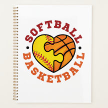 Softball Basketball Heart