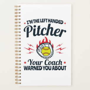 Agenda Softball soy el gracioso lanzador izquierdo