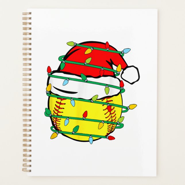 Agenda Softbol de Navidad  (Anverso)