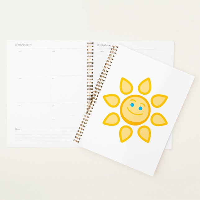 Agenda Sol sonriente Feliz Sunshine (Subido por el creador)