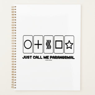 Agenda Sólo Llámame Tarjetas de Zener paranormales