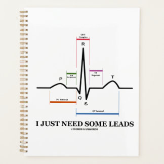 Agenda Solo Necesito Algunos Plancos De Humor Médico ECG