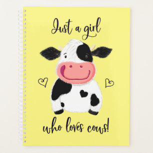 Agenda ¡Sólo Un Chica Que Ama A Las Vacas! Corazones Y