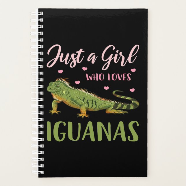 Agenda Solo un Chica que ama las iguanas (Anverso)