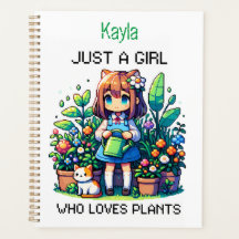 Solo un Chica que ama las plantas personalizadas