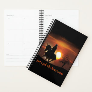 Agenda solo un chica que ama los caballos