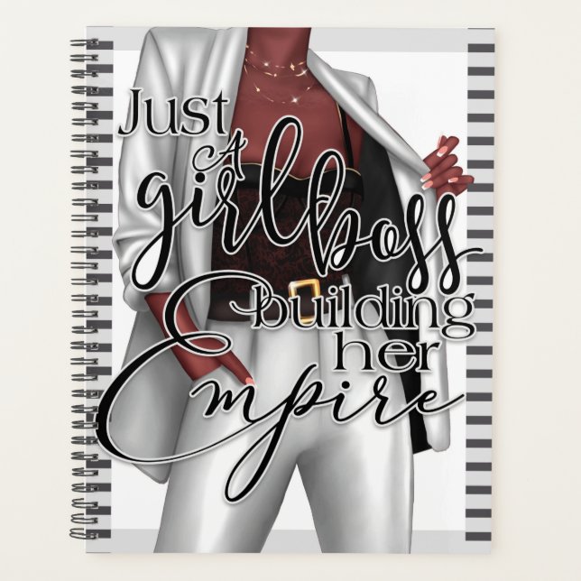 Agenda Sólo un jefe Chica construyendo su portátil Imperi (Anverso)