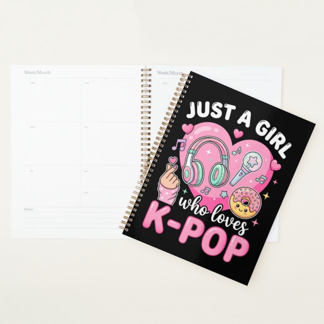 Agenda Solo una chica que ama el K-Pop (Demostración)