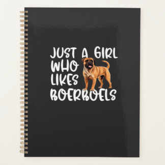 Agenda Solo una chica que le gustan Boerboels camiseta cl