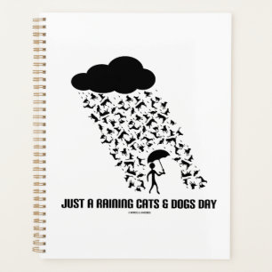 Agenda Sólo Una Lluvia De Gatos Y Perros Humor Meteorológ