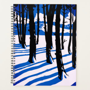 Agenda Sombras de Bosque Invernal – Naturaleza Mínima Azu