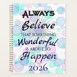 Agenda Something Wonderful 2026 Planner