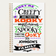 Son espeluznantes y son misteriosos de Kooky