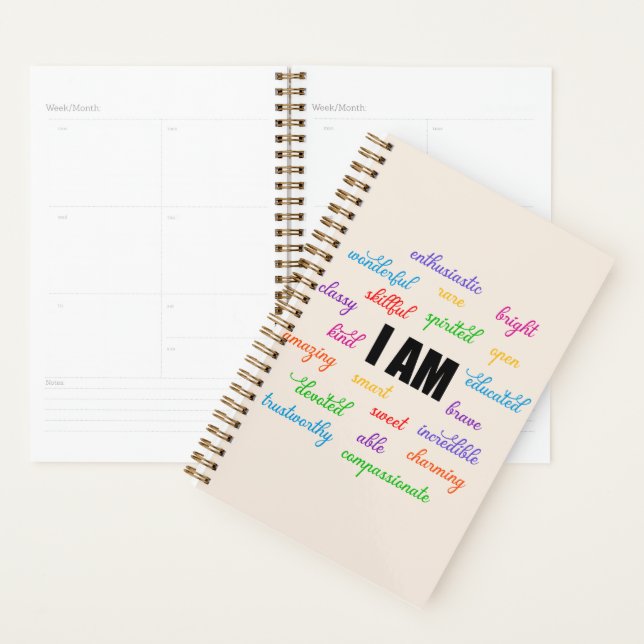 Agenda Soy Inspirador, Positivo, Religioso, Cristiano (Demostración)