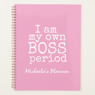 AGENDA SOY MI PROPIO JEFE|CHICA DE JEFA DE PINK