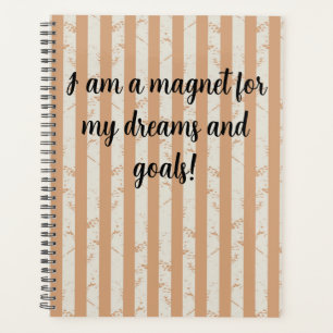 Agenda Soy un imán para mis sueños y metas
