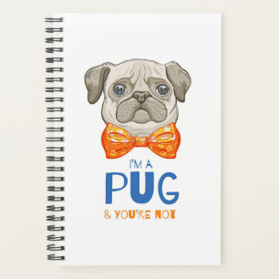 Agenda Soy Un Pug, Un Gracioso Regalo De Pug, Un Regalo D