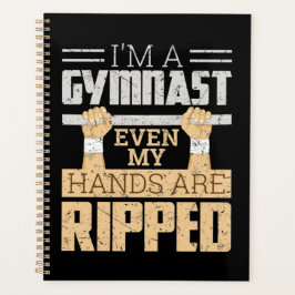 Agenda Soy una gimnasta, incluso mis manos están despojad