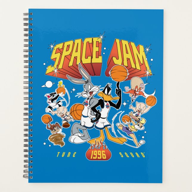 Agenda SPACE JAM™ TUNE SQUAD™ 1996 Gráfico (Anverso)