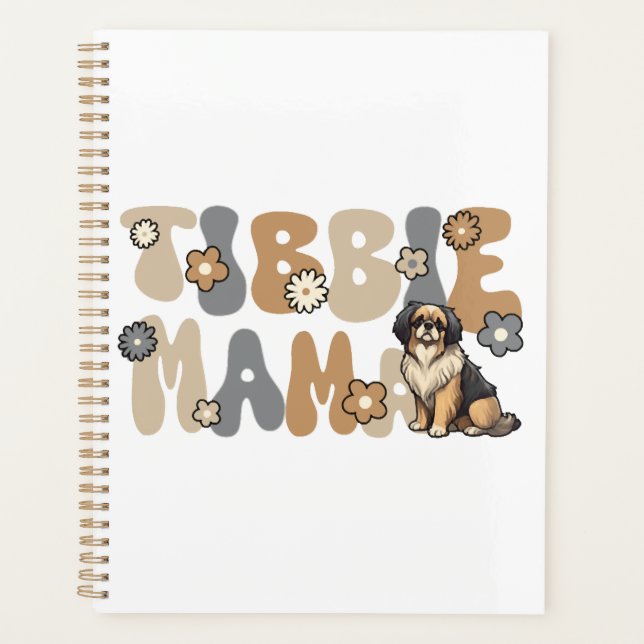 Agenda Spaniel Tibetano Groovy Tibbie Mama (Anverso)