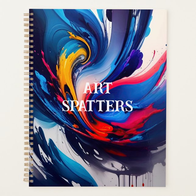 AGENDA SPATTERS DE ARTE (Anverso)