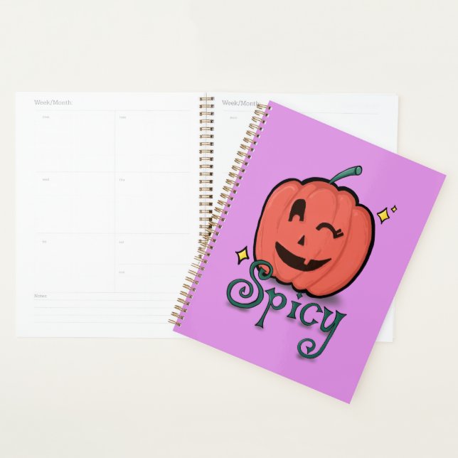 Agenda Spicy Pumpkin Spice (Demostración)