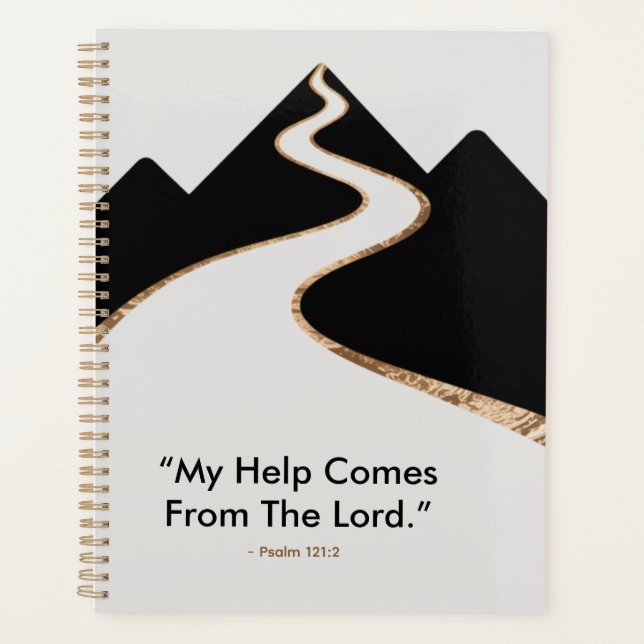 Agenda Spiritual  Guided Mountain Path design (Anverso)