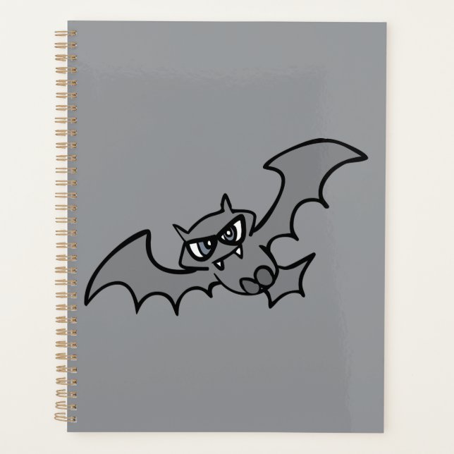 Agenda Spooky Kawaii Evil Vampire Bat (Anverso)