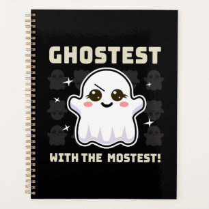 Agenda Spooky Kawaii Ghost Halloween Planner