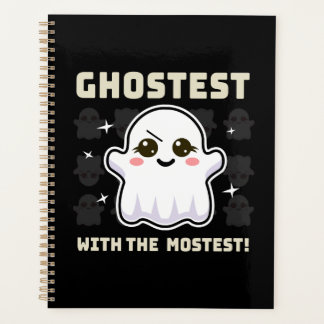 Agenda Spooky Kawaii Ghost Halloween Planner