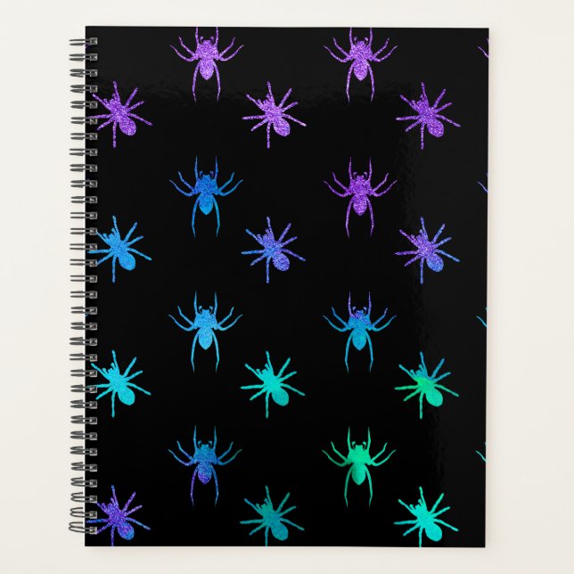 Agenda Spooky Spider Planner (Anverso)