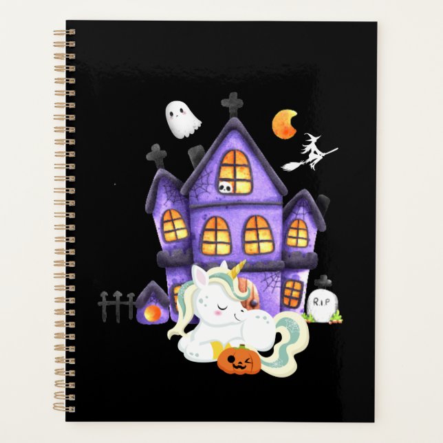 Agenda Spooky Unicorn (Anverso)