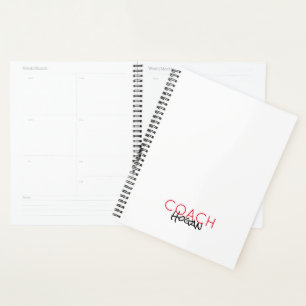 Agenda Sports COACH NAME Colores de equipo Oficina modern