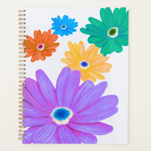 Agenda Spring Flowers Planner (Anverso)