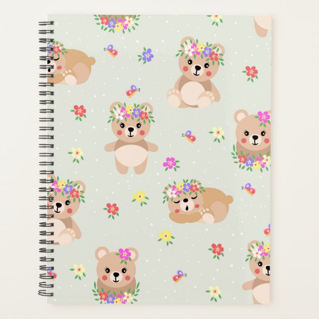 Agenda Spring teddy bear (Anverso)