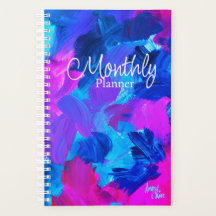 SPWW Electric Vibes Small Monthly Planner