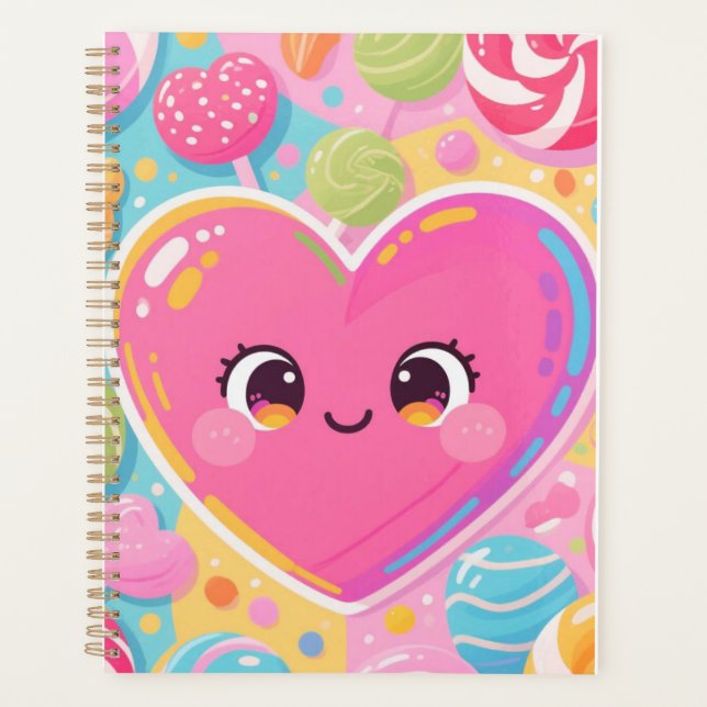 Agenda Squerido Candy - Kawaii Daily Planner (Anverso)