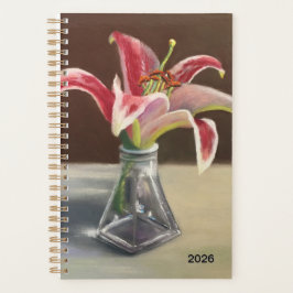 Agenda Stargazer Lily Planner 2026