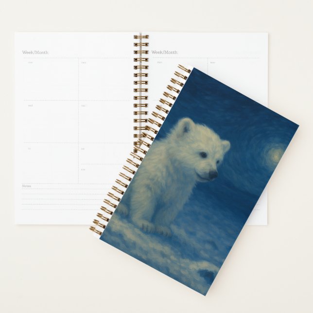 Agenda Starlit Cub Weekly Planner (Demostración)