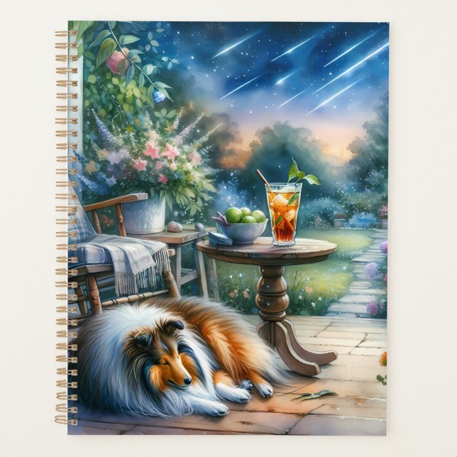 Agenda Starlit Garden Porch Sheltie Dream (Anverso)