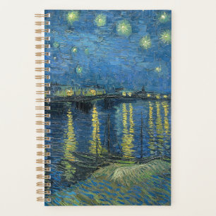 Agenda Starry Night Over the Rhone Vincent Van Gogh