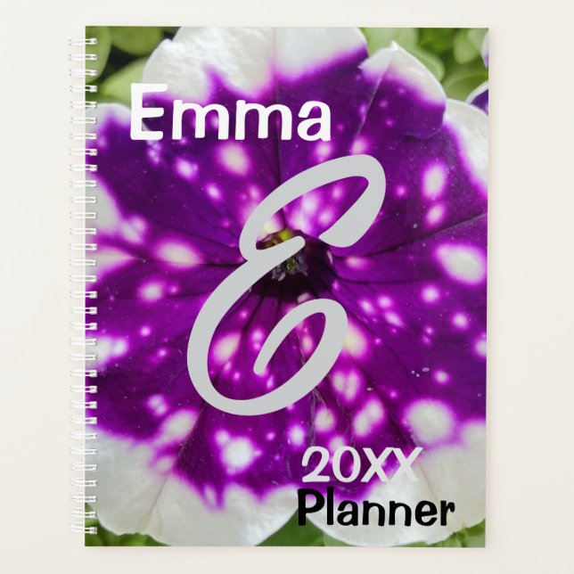 Agenda Starry Night Petunia (Anverso)