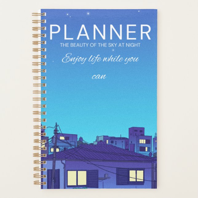 Agenda Starry Night Planner (Anverso)