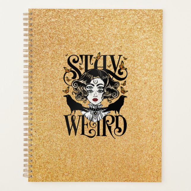 Agenda Stay Weird (Anverso)